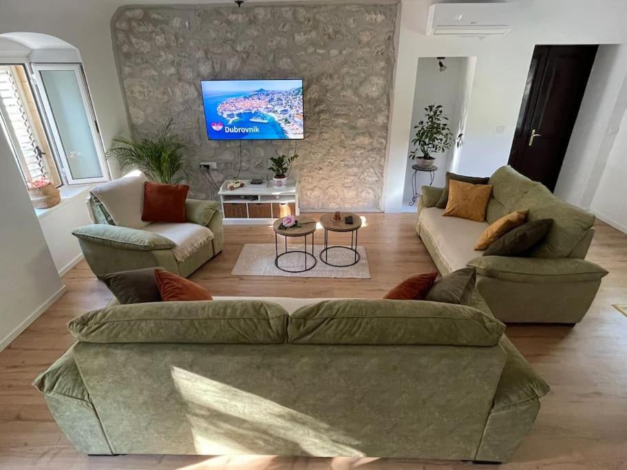 Apartmán Peaceful House In Dubrovník Exteriér fotografie