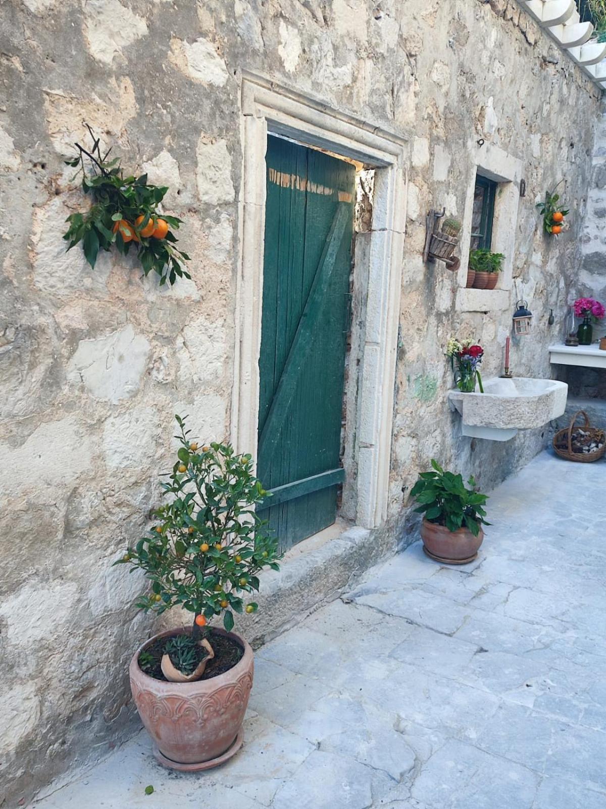 Apartmán Peaceful House In Dubrovník Exteriér fotografie